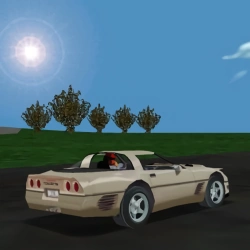 A nice Sledgehammer Corvette for Re-Volt. Handles like it looks- badly.