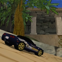 Corvette Indy 500 pace car now for Re-Volt. Converted from NFS3 model.