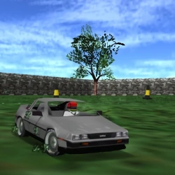 Your usual Ryuji Kainoh conversion- a DeLorean. Comes in an unnecessary gold variant as well.